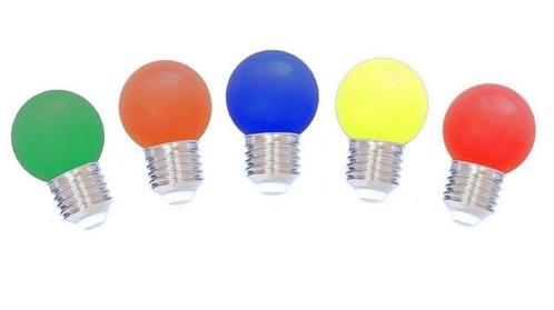 Set van 5 onbreekbare gekleurde ledlampen (Verlichting), Tuin en Terras, Buitenverlichting, Nieuw, Verzenden