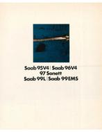 1972 SAAB PROGRAMMA BROCHURE NEDERLANDS, Boeken, Auto's | Folders en Tijdschriften, Nieuw, Author