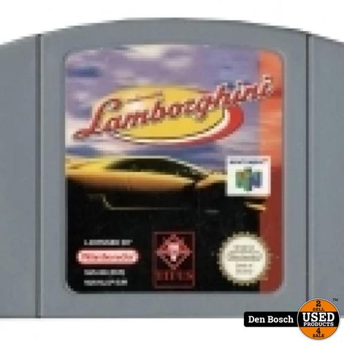 Automobili Lamborghini - N64 Game, Spelcomputers en Games, Games | Nintendo 64, Gebruikt, Verzenden