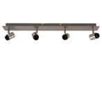 Aluminium plafondfitting zilver, Rika, Ophalen of Verzenden, Nieuw, Metaal, Basis