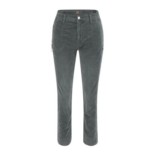 MAC • groene fluwelen Rich Active broek • 36, Kleding | Dames, Broeken en Pantalons, Groen, Nieuw, Maat 36 (S), Verzenden