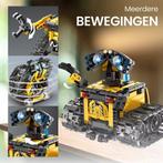 2dekans | Qualitá® 4 in 1 Robot Bouwpakket - Geel - Robot, Kinderen en Baby's, Speelgoed | Overig, Ophalen of Verzenden, Zo goed als nieuw