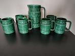 Drinkservies (7) - Keramiek - Vintage jaren 60, Antiek en Kunst