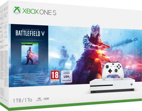 Xbox One S 1TB Pack-Battlefield V (Xbox One) Gebruikt, Spelcomputers en Games, Spelcomputers | Xbox One, Zo goed als nieuw, Ophalen of Verzenden