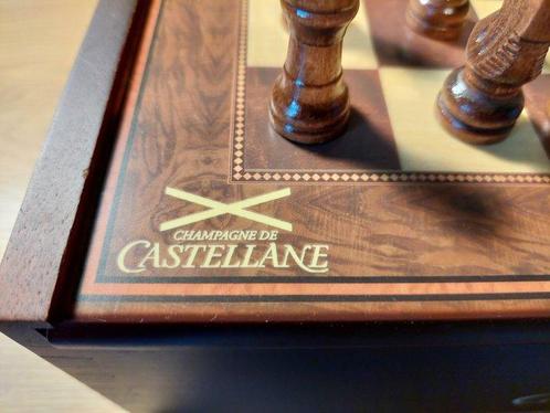 Schaakspel - Luxe schaakspel - Castellane - Hout, Antiek en Kunst, Curiosa en Brocante