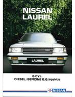 1987 NISSAN LAUREL BROCHURE NEDERLANDS, Boeken, Auto's | Folders en Tijdschriften, Nieuw, Nissan, Author