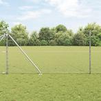 vidaXL Hexagon Hek 1x50 m Gegalvaniseerd Staal, Verzenden, Nieuw
