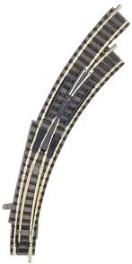 fleischmann 9143 N gebogen wissel rechts, Overige merken, Gelijkstroom, Verzenden, Overige typen