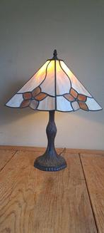 Tafellamp - Glas in lood.