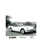 1967 TRIUMPH SPITFIRE MK 3 PERSFOTO, Boeken, Auto's | Folders en Tijdschriften, Nieuw, Author