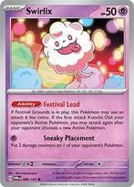 Swirlix 089/167 reverse holo Twilight Masquerade, Hobby en Vrije tijd, Verzamelkaartspellen | Pokémon, Ophalen of Verzenden, Nieuw