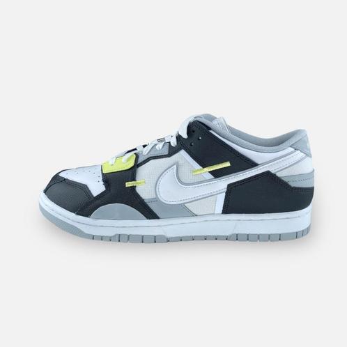 Nike Dunk Low Scrap Wolf Grey - Maat 45, Kleding | Heren, Schoenen, Sneakers of Gympen, Zo goed als nieuw, Verzenden