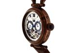 Heritor Automatic Ganzi Semi-Skelet Horloge met Leren Band -, Verzenden, Nieuw