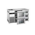 GGM Gastro | Biertoonbank PREMIUM - 1550x700mm - 5 glazen |, Verzenden, Nieuw in verpakking, Hotelinrichting