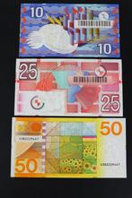 Nederland. - 10, 25 and 50 Gulden - Various Dates (Zonder, Postzegels en Munten, Munten | Nederland