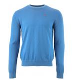 Napapijri Trui in maat S Blauw, Kleding | Heren, Verzenden, Zo goed als nieuw, Blauw, Napapijri