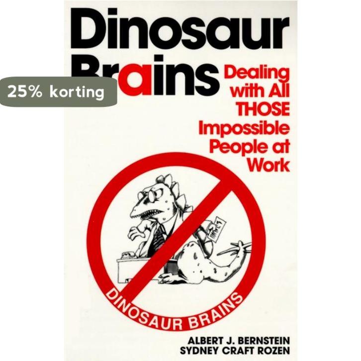 Dinosaur Brains 9780345410214 Albert J. Bernstein, Boeken, Taal | Engels, Zo goed als nieuw, Verzenden