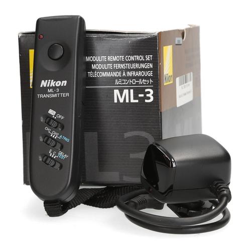 Nikon ML-3 Wireless Transmitter & Receiver Kit, Audio, Tv en Foto, Fotografie | Fotostudio en Toebehoren, Zo goed als nieuw, Ophalen of Verzenden