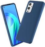 ProGuard OnePlus 9 Hoesje Liquid Silicone Blauw, Verzenden, Nieuw, Hoesje of Tasje