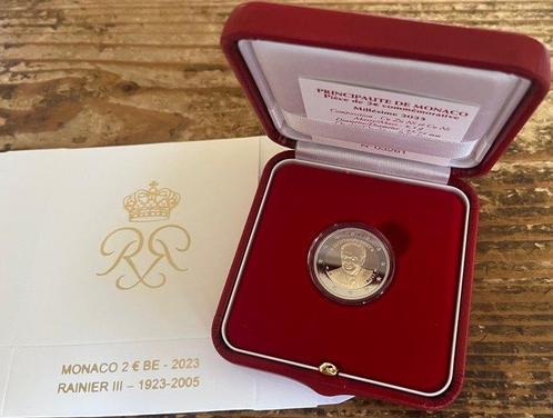 Monaco. 2 Euro 2023 Rainier III Proof, Postzegels en Munten, Munten | Europa | Euromunten