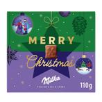 Milka Pralines Merry Christmas Melk 110gr, Verzenden, Nieuw