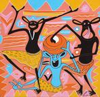 George Lilanga (1935-2005) - Yaangalie Kama Yana, Antiek en Kunst