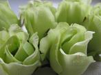 Zijden Roosjes Lichtgroen 5-6 cm 10 stuks, Huis en Inrichting, Woonaccessoires | Kunstplanten en Kunstbloemen, Ophalen of Verzenden