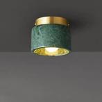Ronde Stenen LED Plafondlamp – Industrieel Vintage Design, Verzenden, Nieuw