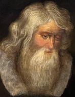 Ecole Flamande, (XVIII-XIX) - Portrait d’un vieil homme, Antiek en Kunst