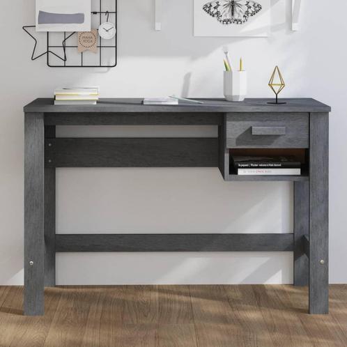 vidaXL Bureau HAMAR 110x40x75 cm massief grenenhout, Huis en Inrichting, Bureaus, Nieuw, Verzenden
