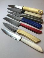 Keukenmes - Staal, Hout - Japan - Set van 7 messen, Antiek en Kunst