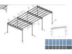 Veiling - Staalconstructie 6 x 12 mtr, Doe-het-zelf en Verbouw, Nieuw