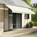 vidaXL Luifel uittrekbaar 350x150 cm stof en staal, Tuin en Terras, Verzenden, Nieuw