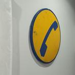 Insegna originale telefono pubblico Italia - Reclamebord -