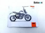 Instructie Boek KTM 125 Duke 2019-2020 (3213936nl), Motoren, Verzenden, Gebruikt