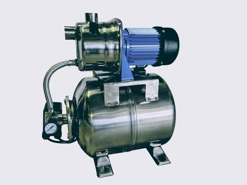 Borg Hydrofoorpomp 1000 watt - RVS vat -, Tuin en Terras, Waterpompen, Hydrofoorpomp, Nieuw, Elektrisch, Ophalen of Verzenden