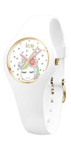 Ice Watch Fantasia 018421 Horloge - Siliconen - Wit - Ã˜ 28, Nieuw, Verzenden
