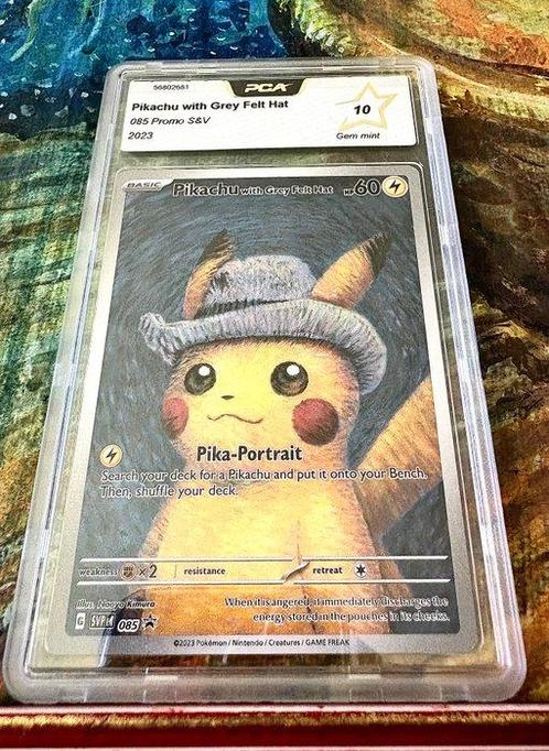The Pokémon Company - 1 Card - Pikachu Von Gogh - Pikachu, Hobby en Vrije tijd, Verzamelkaartspellen | Pokémon