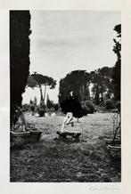 Helmut Newton (1920-2004) - In a garden near Rome, 1977