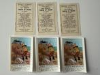 Tintin - 6 Set van 6 reclamechromos van Hergé uit 1948,, Boeken, Nieuw