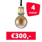 *TIP* LED Railverlichting Horeca Craft Alu 4 spots + 4M, Ophalen of Verzenden