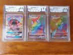 Pokémon - 3 Graded card - CardMarket Grading 9.5, Nieuw