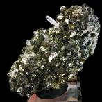 Scepter kwarts op pyriet, sphaleriet - Huarón, Huayllay,