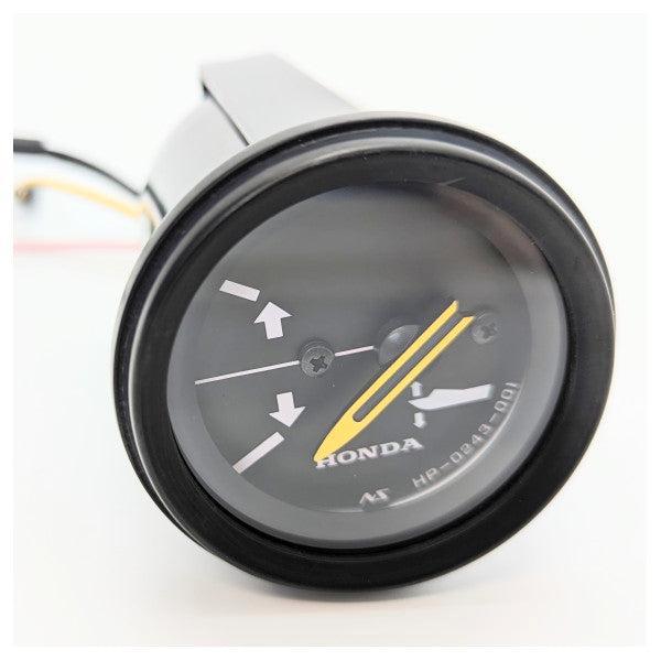 Bieden: Honda black outboard engine trim meter 12V - 37260-, Watersport en Boten, Navigatiemiddelen en Scheepselektronica, Kabel of Apparatuur
