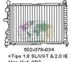 ALFA ROMEO 155, 1992-1997 - RADIATEUR, 1.7/ 1.8/ 2.0 Twin..., Nieuw, Alfa Romeo, Verzenden