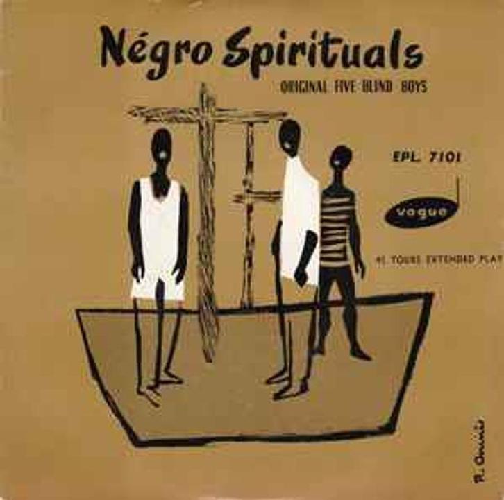 Original Five Blind Boys - Négro Spirituals EP, Cd's en Dvd's, Vinyl | Jazz en Blues, Blues, Verzenden
