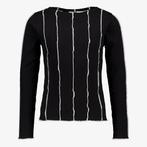 MyWay meisjes longsleeve shirt zwart wit maat 146/152, Verzenden, Nieuw