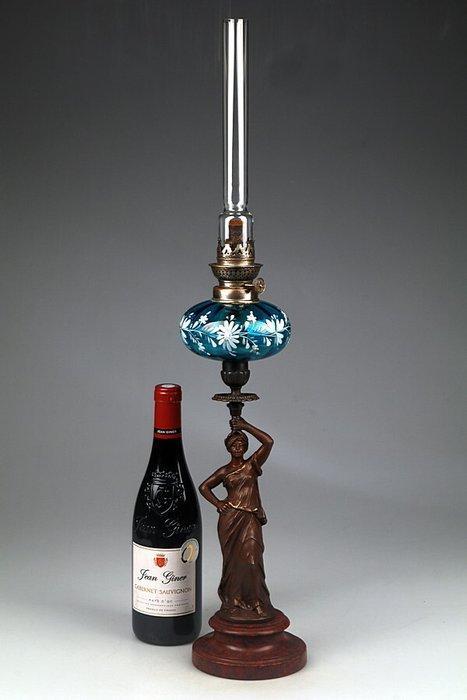 Olielamp - Cynkal, Antiek en Kunst, Kunst | Designobjecten