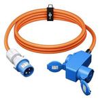 CEE verloopkabel | Goobay | 1.5 meter, Doe-het-zelf en Verbouw, Elektra en Kabels, Verzenden, Nieuw