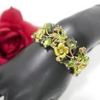 Joan Rivers - Spectaculair groen kristal - Armband - De
